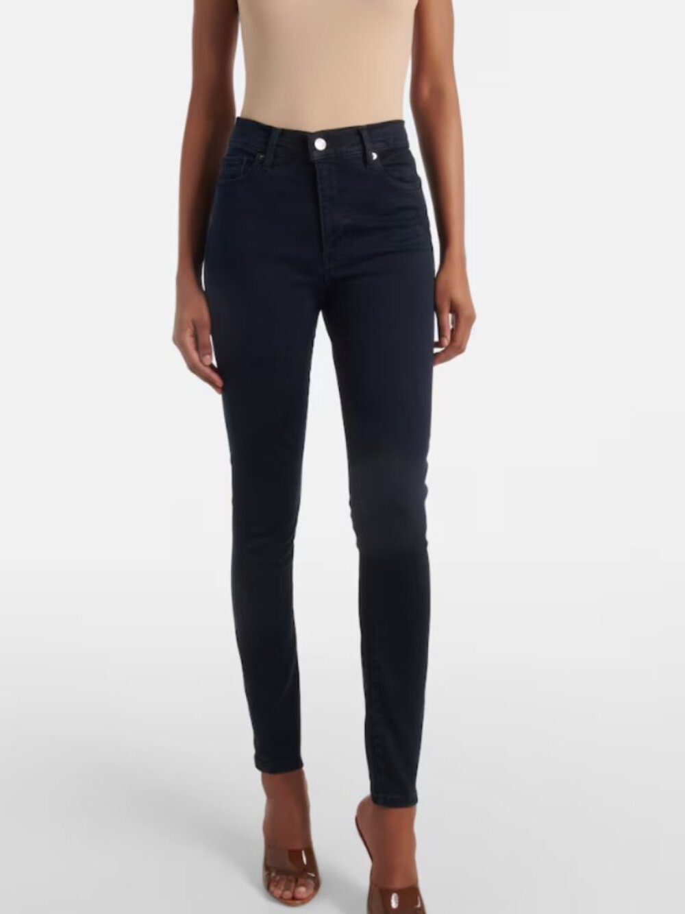 Frame Le High Skinny jeans Black